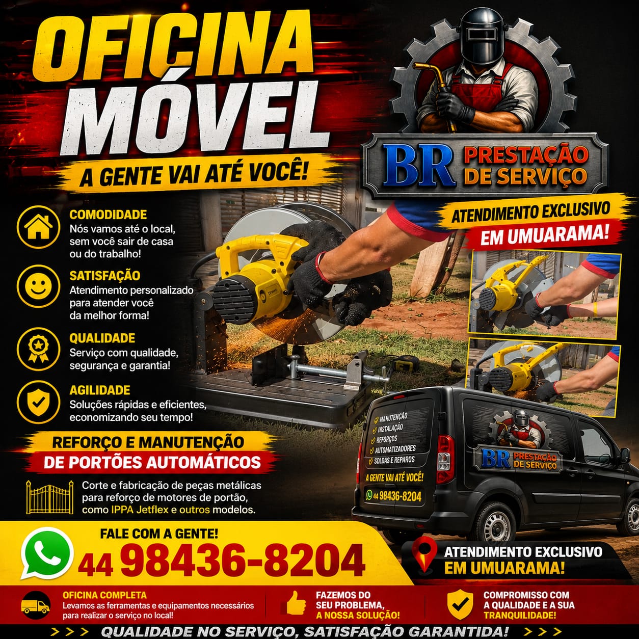 Oficina móvel BR Serralheria